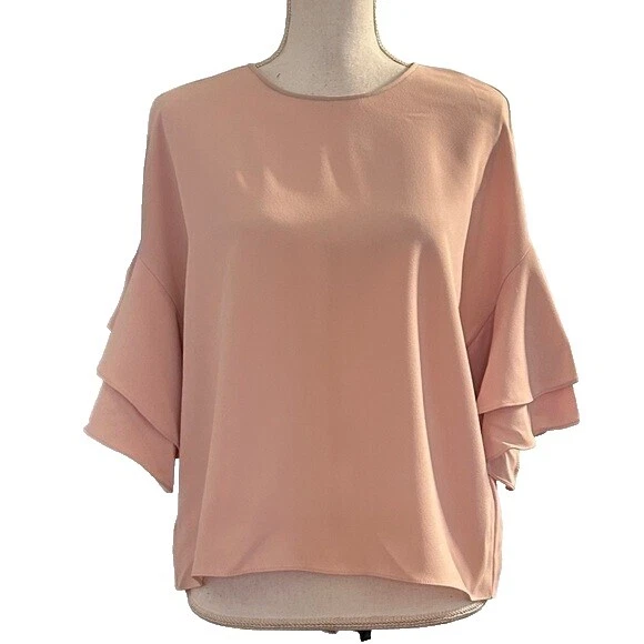 Top de volantes Zara para De mujer
