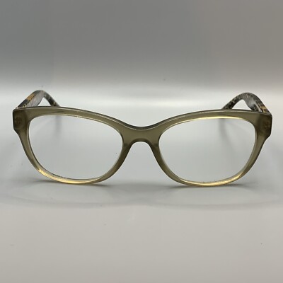Coach Eyeglasses HC 6117 5508 Olive Green Tortoise Cat Eye  display picture 2