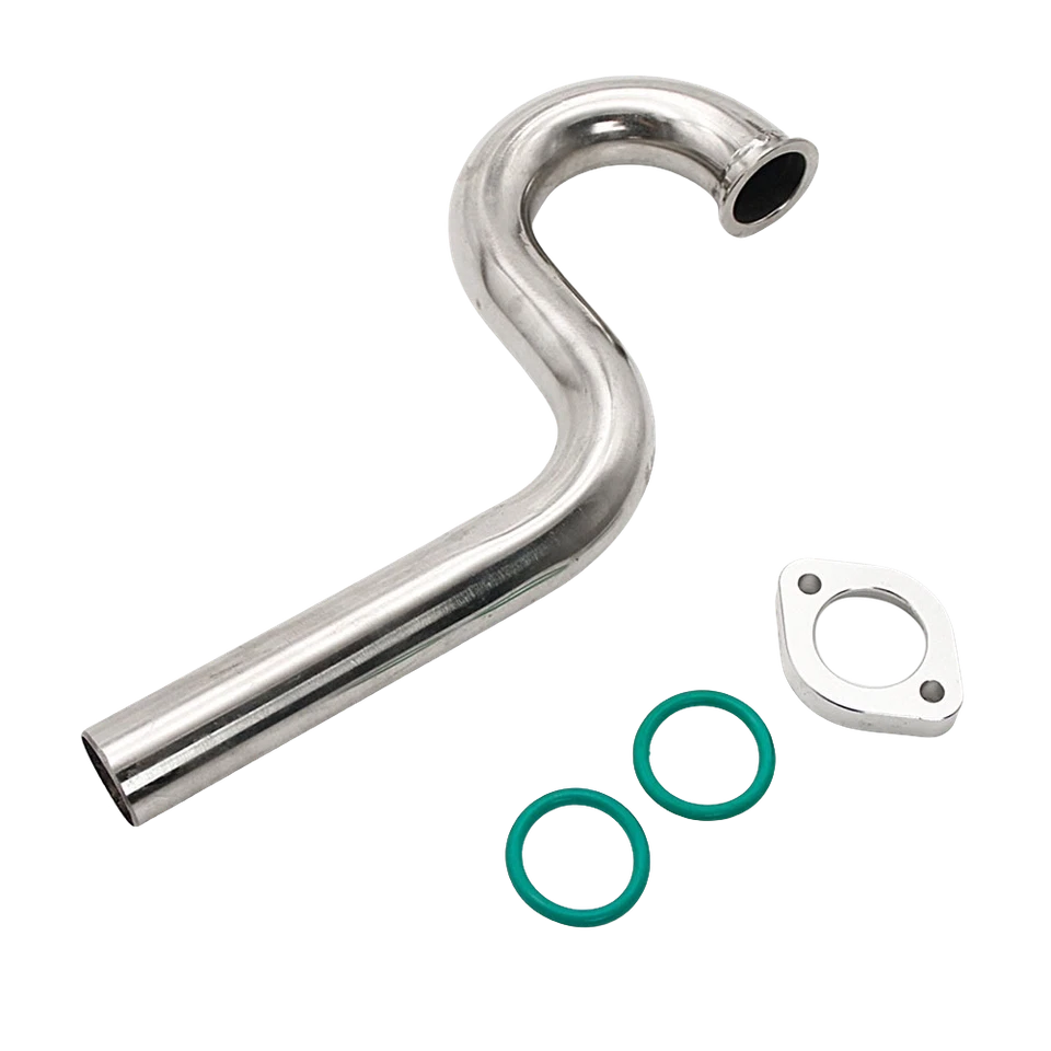 RC Boat Exhaust Pipe Header Kit Fit 26CC 27.5CC 29CC  Zenoah RCMK Petrol Marine - Image 3 of 4