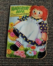 1954 Large Raggedy Ann Coloring Book