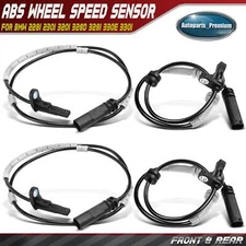 4xFront&Rear ABS Wheel Speed Sensor for BMW F30/F32/F33 230i 328i 328d 335i 440i