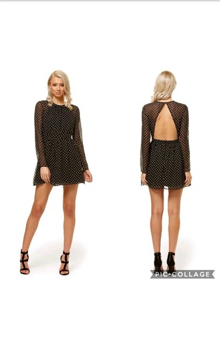 Kookai Polka Dot Dress Sz36 Bnwt | eBay