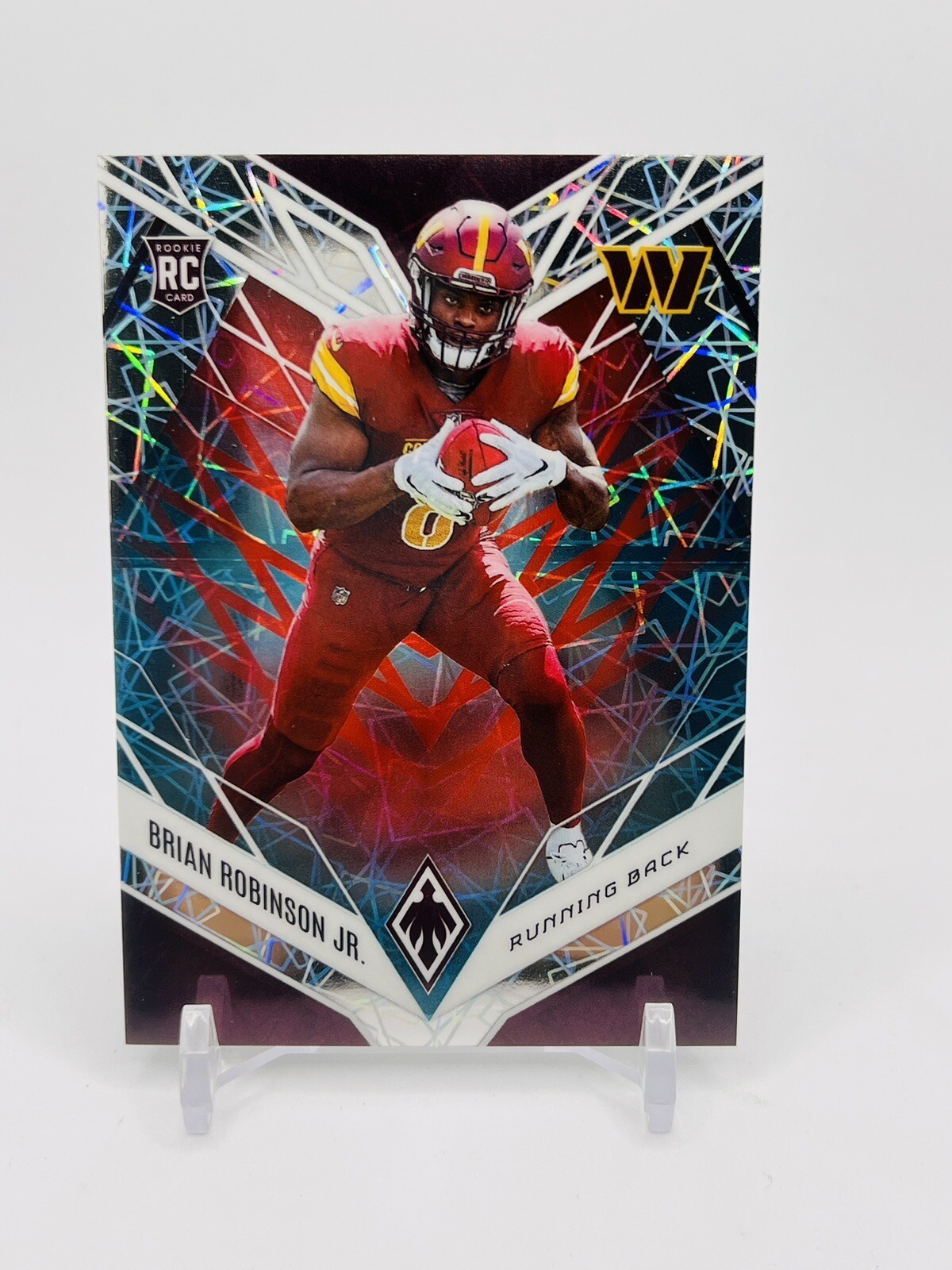 2022 Panini Phoenix Rookies Fire & Ice /50 Brian Robinson Jr #127 Rookie RC