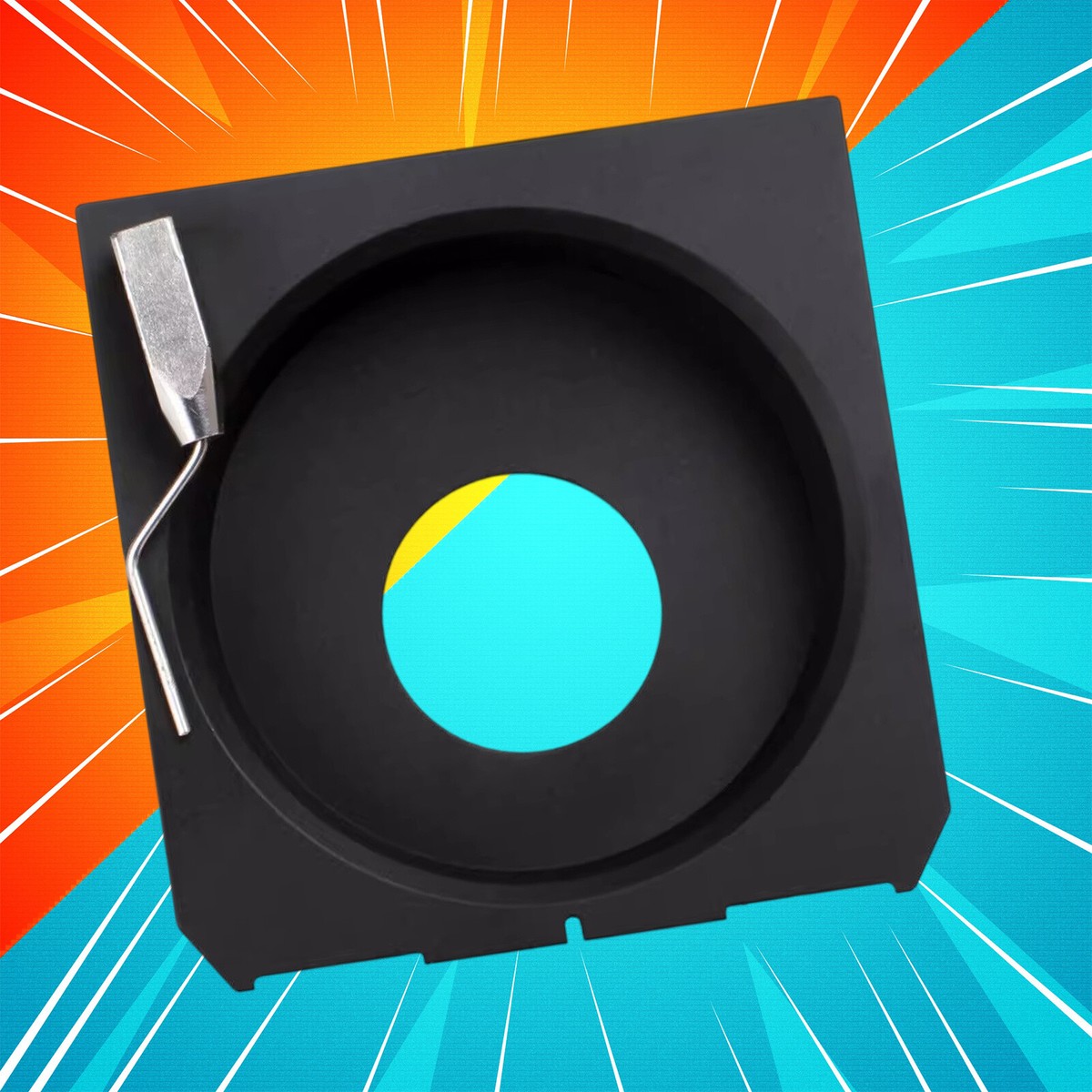 For Linhof Board Technika Wista Chamonix Ebony 21mm Copal #0 Recessed Lens  Board