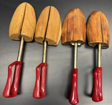 Vintage Florsheim Cedar Shoe Trees by Rochester Shoe Tree Co. 10-12 Set of 2