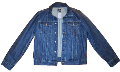 Men's J. CREW #L0341 Blue Trucker JEAN JACKET | NWT Medium