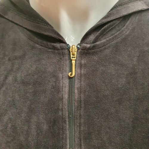 Black Juicy Couture hoody / tracksuit top - Picture 3 of 8
