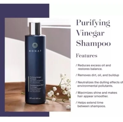 Monat Purifying Vinegar Shampoo 237ml