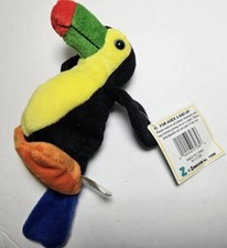 1996 Zangeen - Tropical Bird Toucan Plush Huggable Honeys - New with Tags