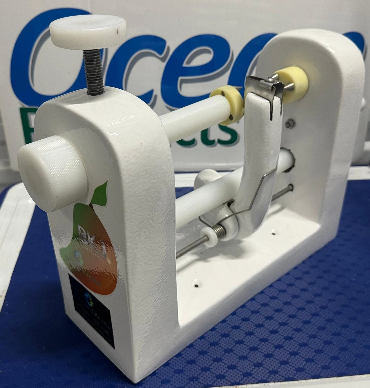 MANGO PEELER MACHINE. (Stainless Steel Bearing System) Only for green mangos