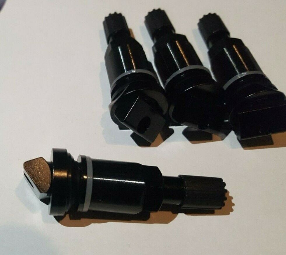 4 black Replacement TPMS Tyre Pressure Valve Land Rover Range Rover Evoque velar