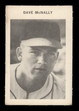 1969 MILTON BRADLEY BASEBALL GAME DAVE MCNALLY (MARKED)