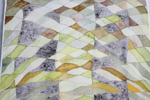 Dessin pastel / aquarelle / encre , abstrait, 27 cm x 21 cm - Picture 2 of 4