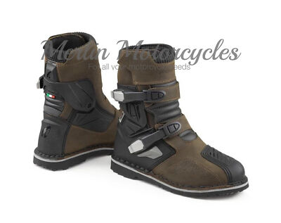 Forma Terra Evo Waterproof Adventure Motorbike Motorcycle Boots - Brown