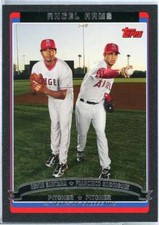 Ervin Santana/Francisco Rodriguez Card 2006 Topps Black #660