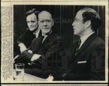 1968 Press Photo Justice Minister Pierre Trudeau, Liberal Party, Canada