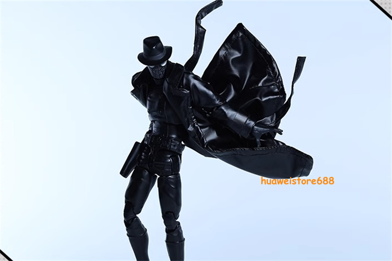 Custom Black Wired Coat For SV-Action Spider-Man Noir（No Figure