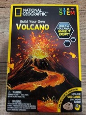 National Geographic STEM Series Build Your Own Volcano Science Kit NEW