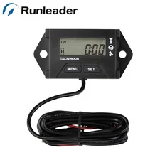 Digital Hour Meter Tachometer,RPM Alert/Maintenance Reminder For Snowmobile ATV