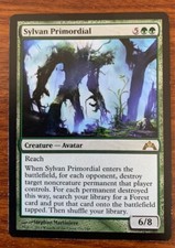2013 MTG Wizard of the Coast Gatecrash Sylvan Primordial #136/249 Used