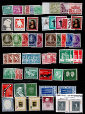 GERMANY 1950-1970 COLLECTION OF 122 MINT STAMPS MOSTLY NEVER HINGED & LH