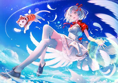 Anime Girls Digital Art Artwork 2D Portrait  Gaming Mat Desk 44816