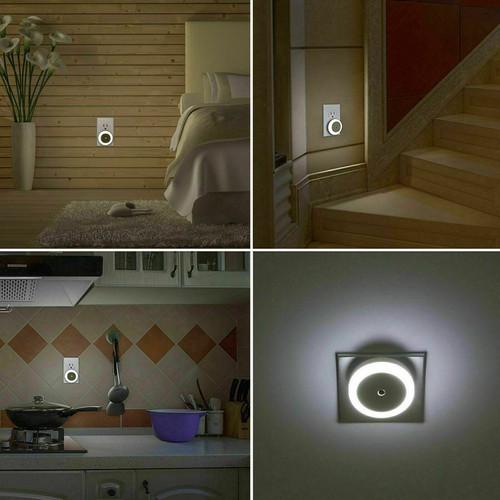 Capteur Night Light EU Plug Luminaire Led Lampe Baby Nightlight 220V - Photo 6/16