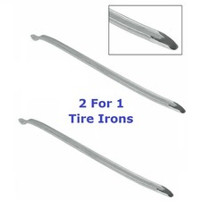 2 Pack Tire Iron Bar 24 Forged Steel Change Tire Auto Car Wheel Mechanic Tool