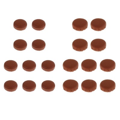 10 x Sopransaxophon Pads Leder Sax Pads Ersatz Sopransaxophon Pads