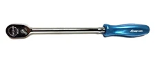 New Snap-on™ 3/8" drive 12" long Pearl Blue Handled Ratchet FHLD80 Dual 80 Tech