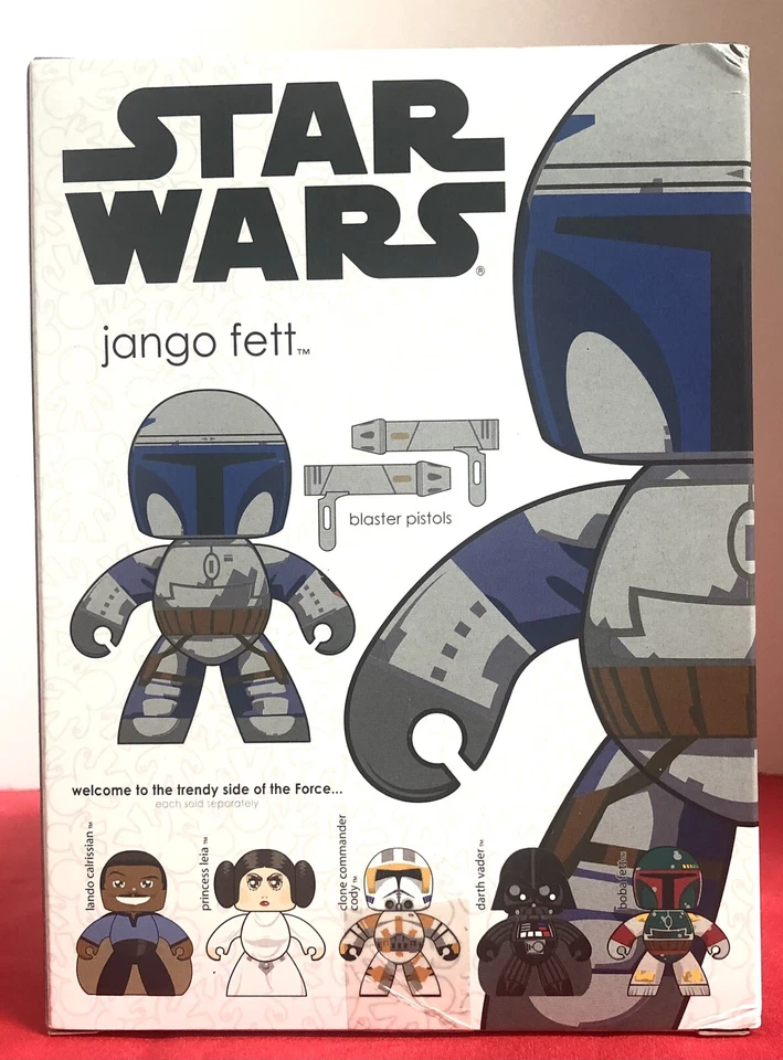 Star Wars, JANGO FETT, 2008, Mighty Muggs. Casi nuevo. Foto 2 de 4