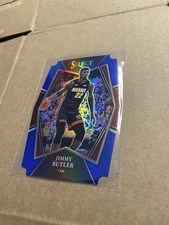 Panini Select 2021-22 Premier Jimmy Butler Blue Prizm Die-Cut #192 /249