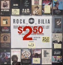  2.50 CLEARANCE BUY 10 GET FREE SHIPPING BUILD MAKE YOUR OWN LOT CASSETTE TAPES