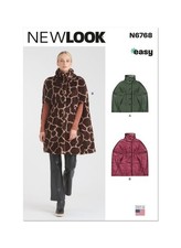 NEW LOOK 6768 Sewing Pattern Misses Ladies Plus Cape Size 8-26 EASY Uncut