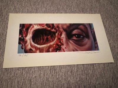 Jason Edmiston EWAF Gus Fring Breaking Bad Esposito signed limited ed 73/125