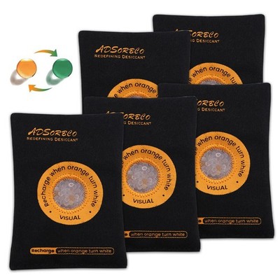ADSorbco 100 Gram (5 Pack) Rechargeable Desiccant Packs