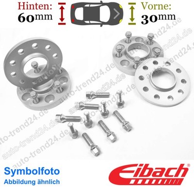 Spurplatten vorne 30mm, hinten 60mm/Achse u.a.: BMW 3er Cabriolet E36 1993-1999