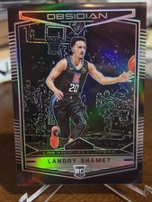 Landry Shamet 2018-19 Obsidian Rookie Card PREVIEW SSP! RC NY Knicks. rookie card picture