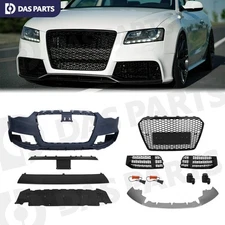 For Audi A5 S5 B8.5 2013 - 2016 Front Bumper Body Kit With Grille RS5 Style