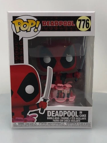 Funko POP! Marvel Deadpool in Cake #776 Vinyl Figure NOT MINT