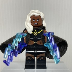 LEGO Marvel X-Men sh116 Storm Minifigure & Lightning Bolts 76022