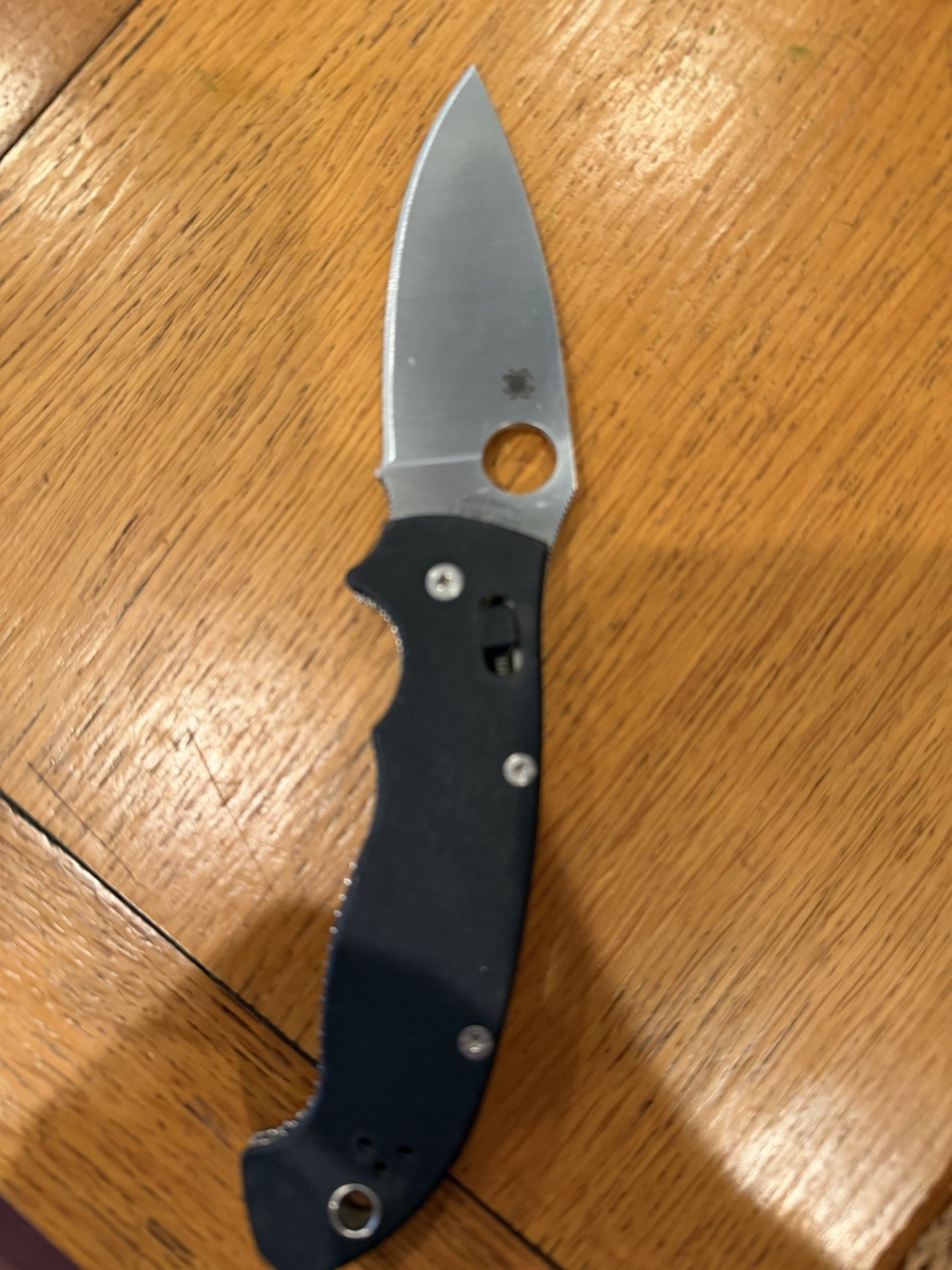 Spyderco Manix 2 XL G-10 Folding Knife - Black