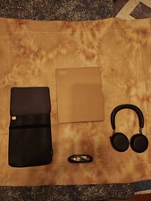 Jabra Evolve2 75 Wireless USB-A Headset, Active Noise Cancellation, 8-Mic, Black