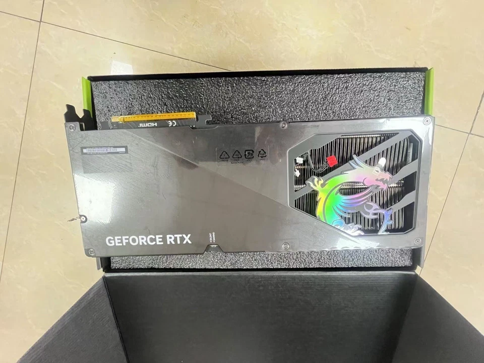 MSI RTX 5090 GAMING TRIO GPU No Core & VRAM For parts (ship From HongKong) - Image 4 of 4