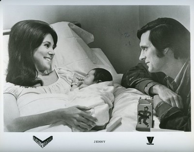 JENNY 8x10 b/w Press Photo / Alan Alda & Marlo Thomas