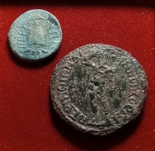 Lot x2 Perinthus in Thrace. Provincial &AElig; 15 & 25mm