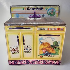 Vintage Wolverine Disney Lil  Bo Peep Tin Litho Play Sink Dishwasher Granny Core