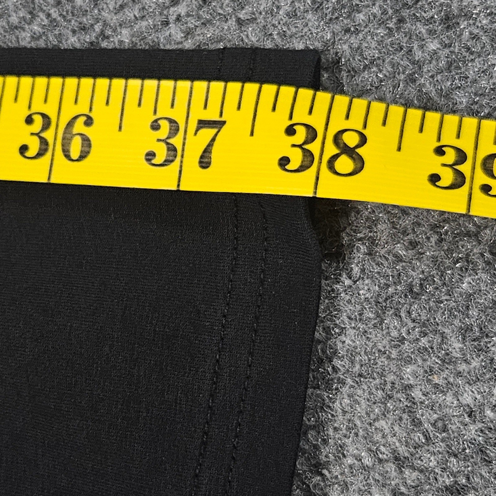 BYLT LUX Long Sleeve Shirt Large Black Curved Hem Premium Basics Quiet Luxury