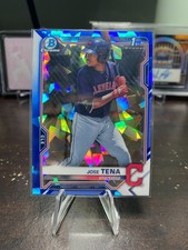 2021 Bowman Chrome Sapphire Jose Tena 1st Bowman BCP-128