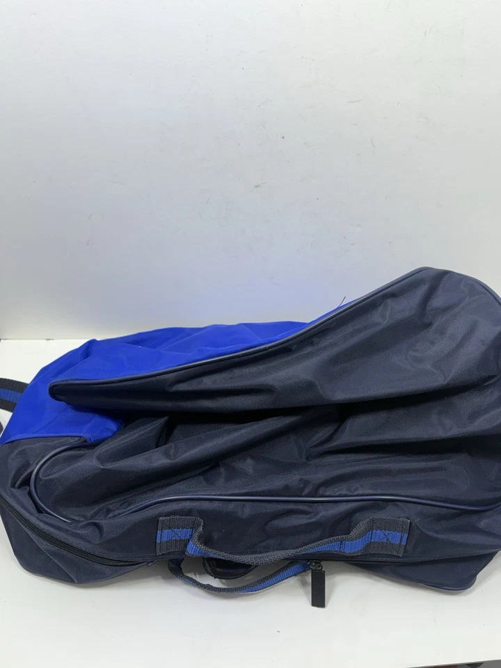 De colección Ralph Lauren Polo Deporte Gimnasio Bolso de Lona Spellout Bandera Azul Nylon Foto 4 de 4